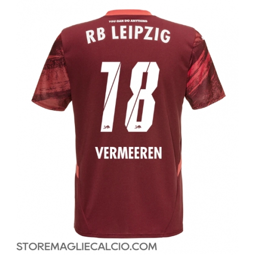 RB Leipzig Arthur Vermeeren #18 Maglia Gara Trasferta Repliche 2024-25 Maniche Corte RB Leipzig Arthur Vermeeren #18 Maglia Gara Trasferta Repliche 2024-25 Maniche Corte